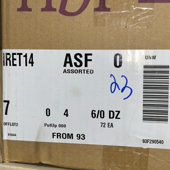 Hanes Women’s ComfortSoft Hipsters – LOT 23 - 64 pcs – 16 packs (4 ea) – Sz 7 - Picture 2 of 3